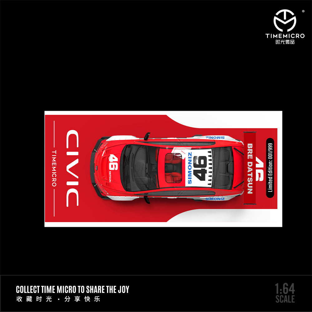 Time Micro - Pre-Order - Honda Civic, BRE Datsun 46 - TM645717