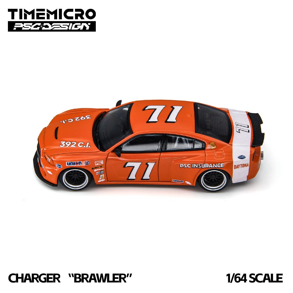 TimeMicro x PSC Design - Pre-Order - Charger "Brawler" Daytona71 Replica - TM648209