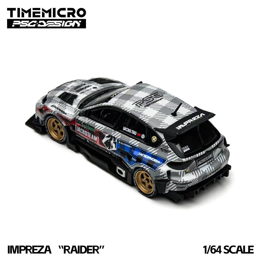 TimeMicro x PSC Design - Pre-Order - Subaru Impreza "Raider" IACRO Team - TM648302