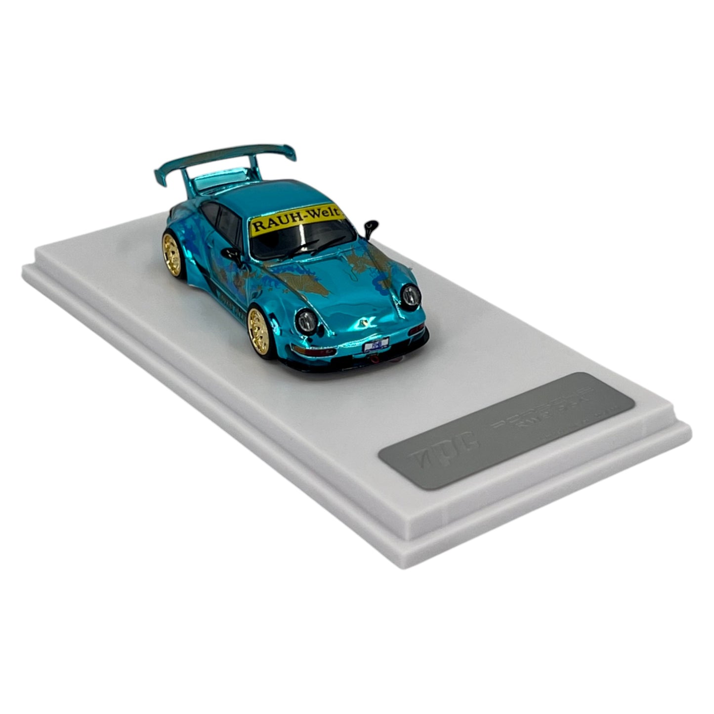 TPC Model - RWB Porsche 993 Chrome Blue Arowana Livery
