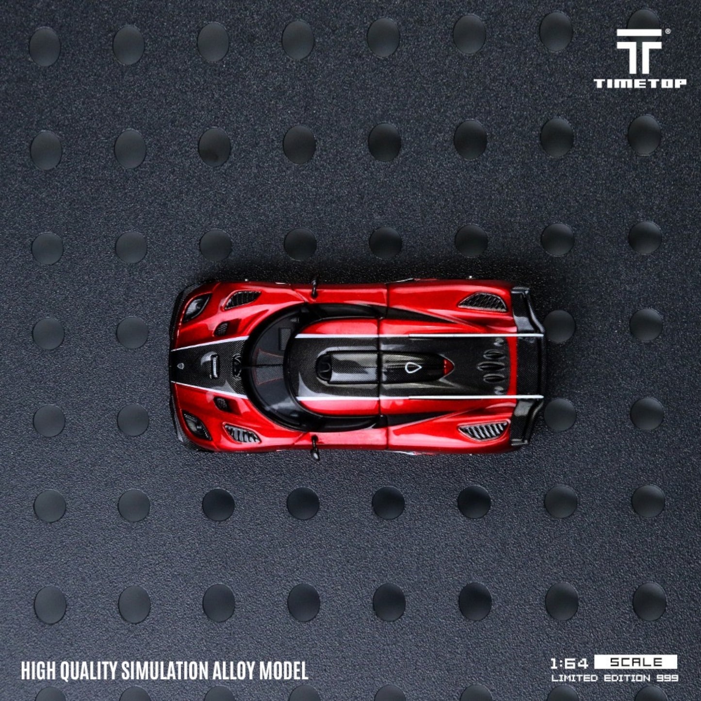 TimeTop - Pre-Order - Koenigsegg ONE:1 - Metallic Red - Boxset - TT644812