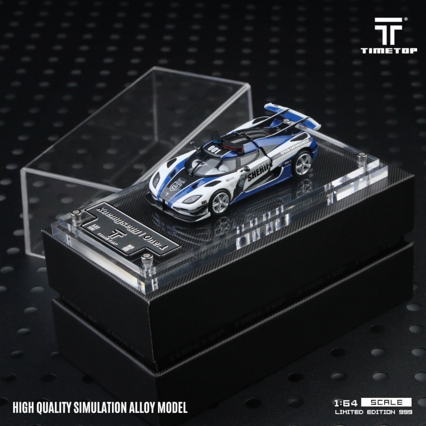 Pre-Order bis 26.08.2025 - TimeTop - Koenigsegg One 1 Police Car - Boxset - TM644816