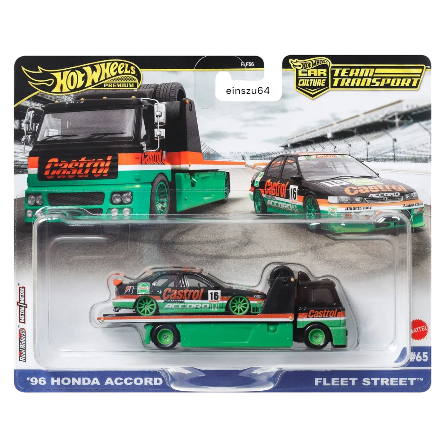 Hot Wheels 2024 - Team Transport - '96 Honda Accord & Fleet Street - HRV46 -#65