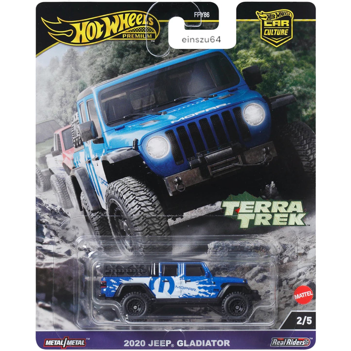 Hot Wheels 2024 - Terra Trek - 2020 Jeep Gladiator - HRV91