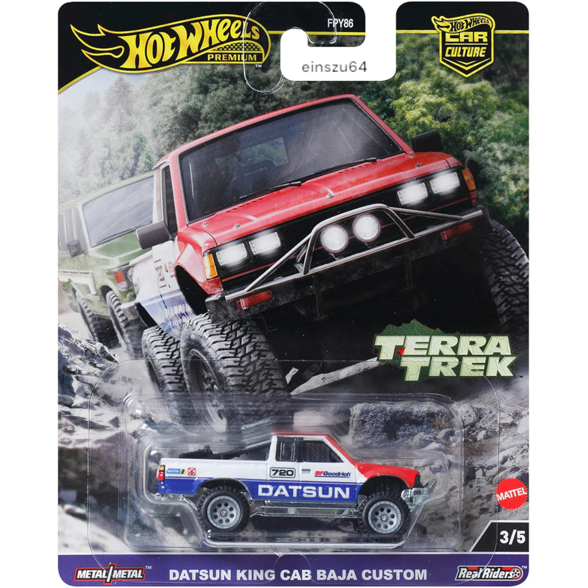 Hot Wheels 2024 - Terra Trek - Datsun King Cab Baja Custom - HRV71