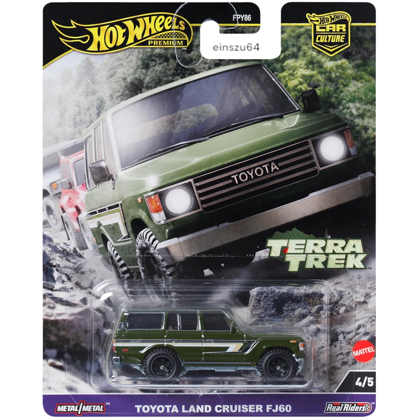 Hot Wheels 2024 - Terra Trek - Toyota Land Cruiser FJ60 - HRV88