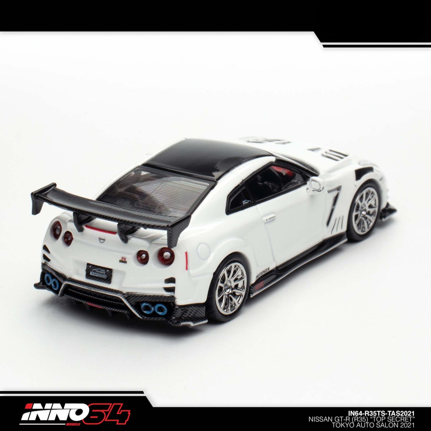 INNO64 - NISSAN GT-R (R35) "TOP SECRET" Tokyo Auto Salon 2021 - IN64-R35TS-TAS2021