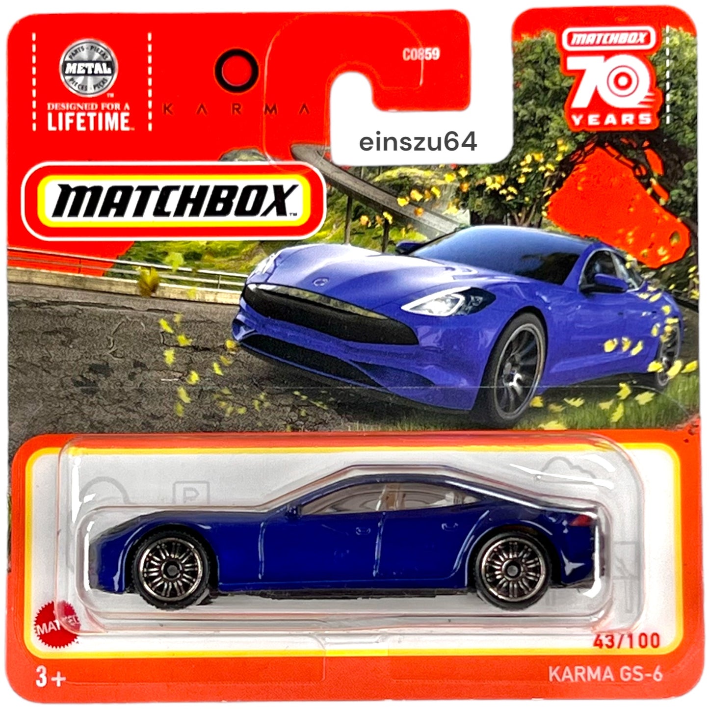 Matchbox 2023 - Karma GS-6 - HLC45 - 43/100 - 1:64
