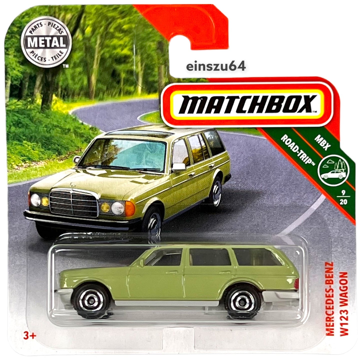 Matchbox 2019 - Mercedes Benz W123 Wagon - GCD86 - 3/100