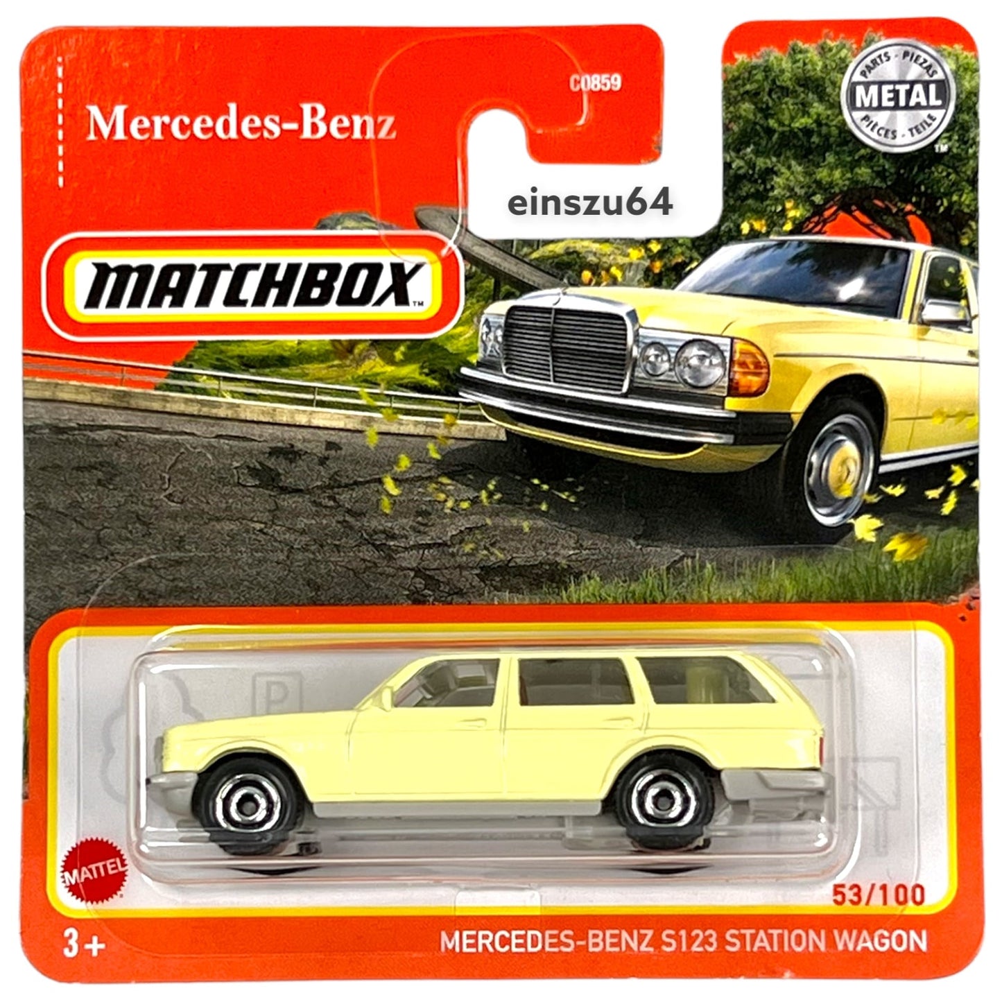 Matchbox 2021 - Mercedes-Benz S123 Station Wagon - GXM71 - 53/100 - 1:64