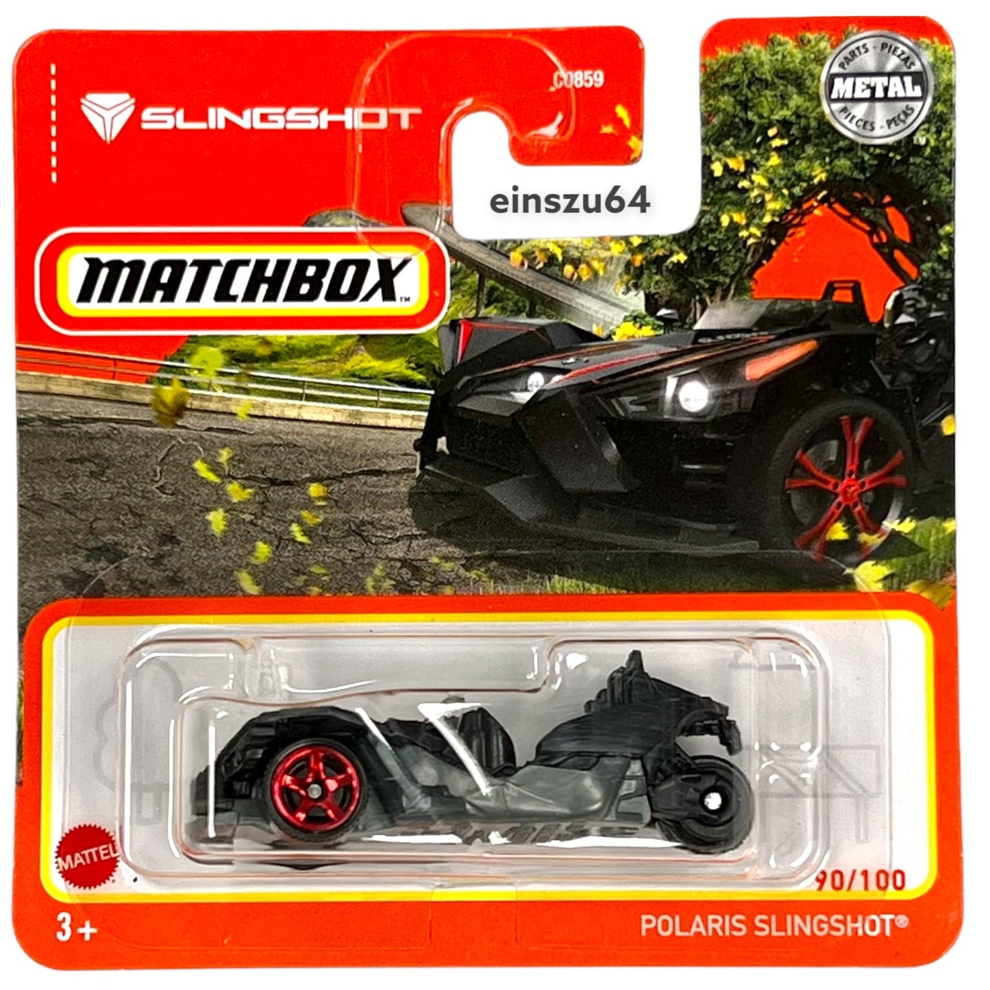 Matchbox 2021 - Polaris Slingshot - GXM08 - 90/100 - 1:64