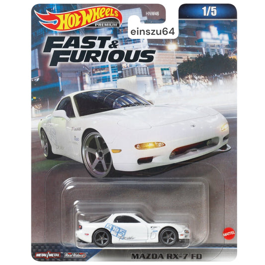 Hot Wheels 2023 - Fast & Furious - Mazda RX-7 FD - HKD22 - Premium - 1:64