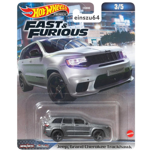 Hot Wheels 2023 - Fast & Furious - Jeep Grand Cherokee Trackhawk - HNW48 - 1:64