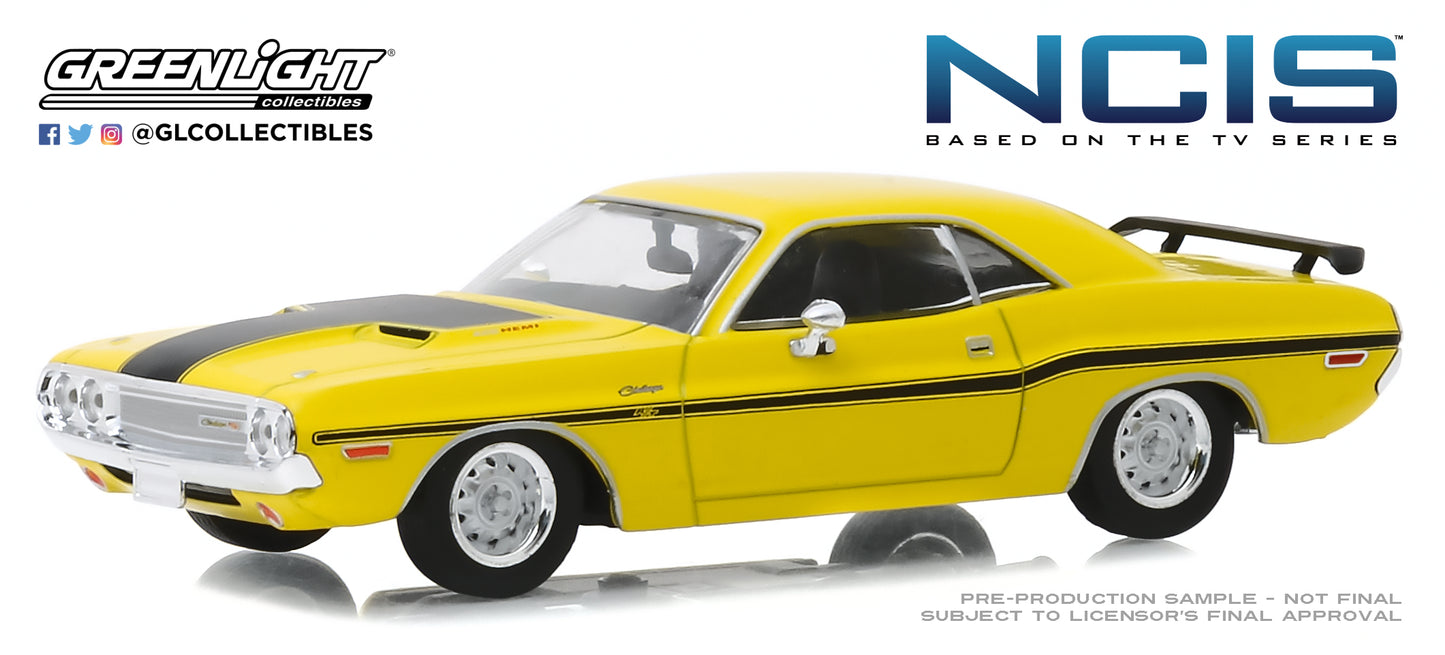 Greenlight - Gibbs´Dodge Challenger - NCIS - 44620-D - 1:64 - Hollywood