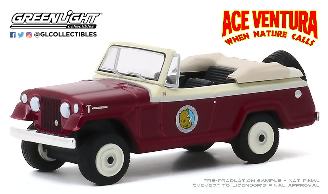 Greenlight - 1967 Jeerp Jeepster - ACE Ventura - 44880-F - 1:64 - Hollywood 28