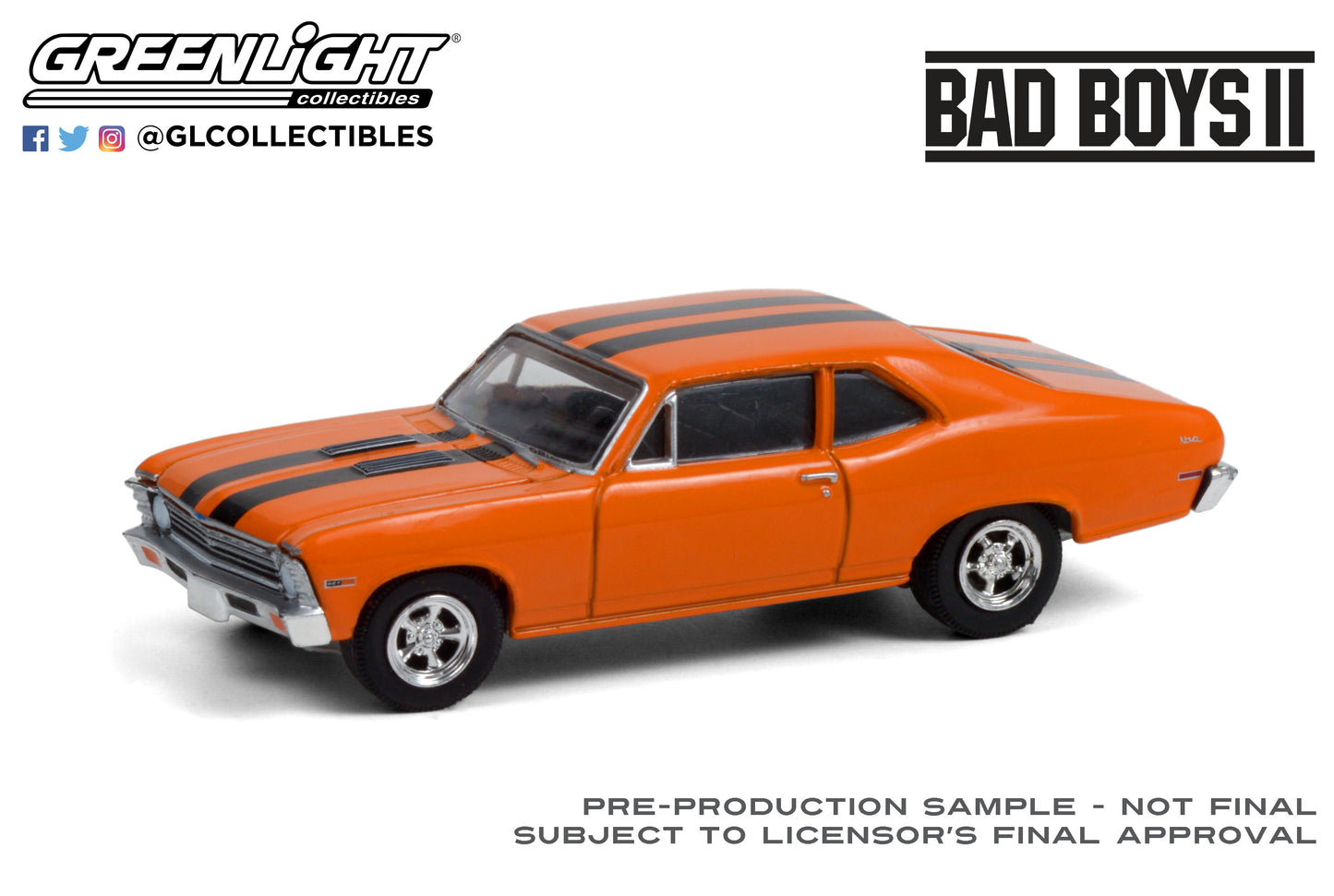 Greenlight - 1968 Chevrolet Nova - Bad Boys II - 44910-F - 1:64 - Hollywood 31