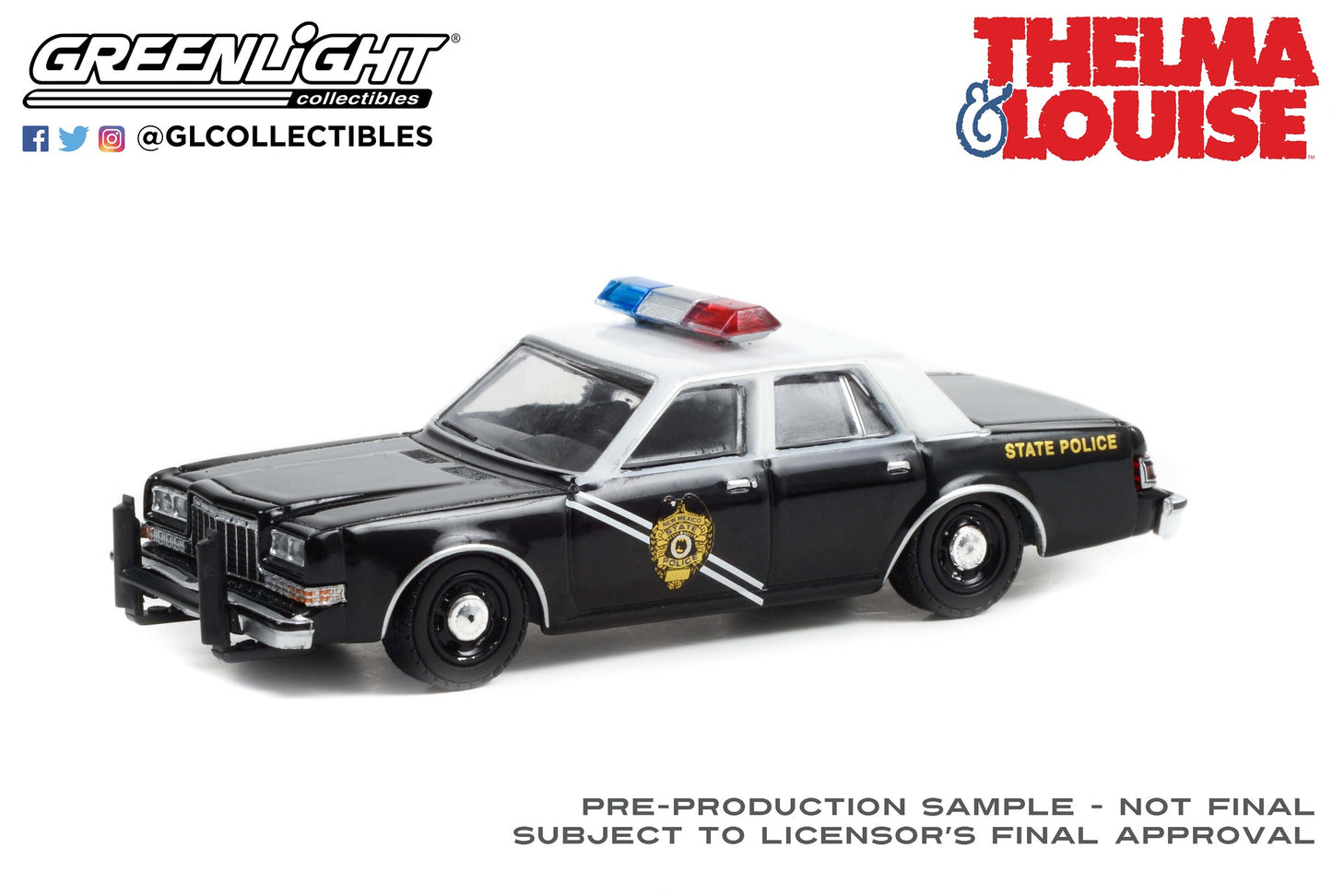 Greenlight - 1984 Dodge Diplomat Police - Thelma & Louise - 44945-E - 1:64 - OVP