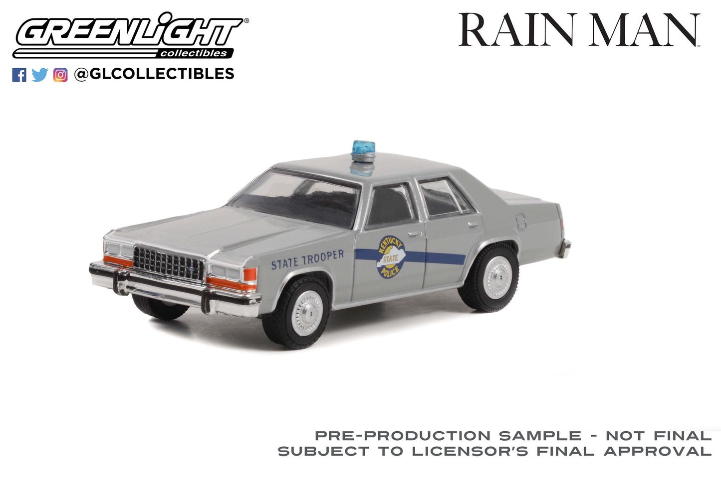 Greenlight - 1983 Ford LTD Crown - Rain Man - 44960-D - 1:64 - Hollywood 36