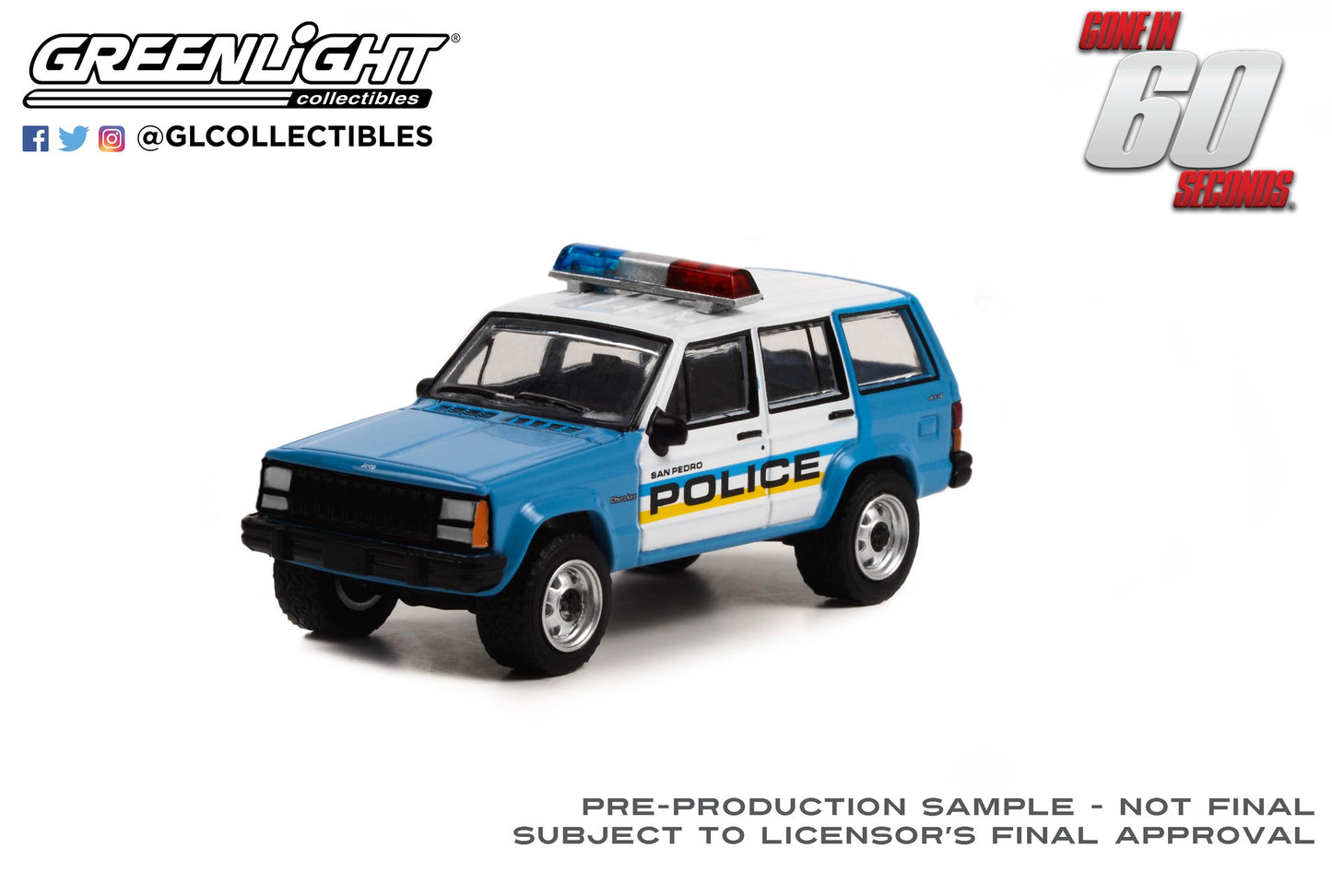 Greenlight - Jeep Cherokee - Gone in 60 Seconds - 44960-E - 1:64 - Hollywood 36