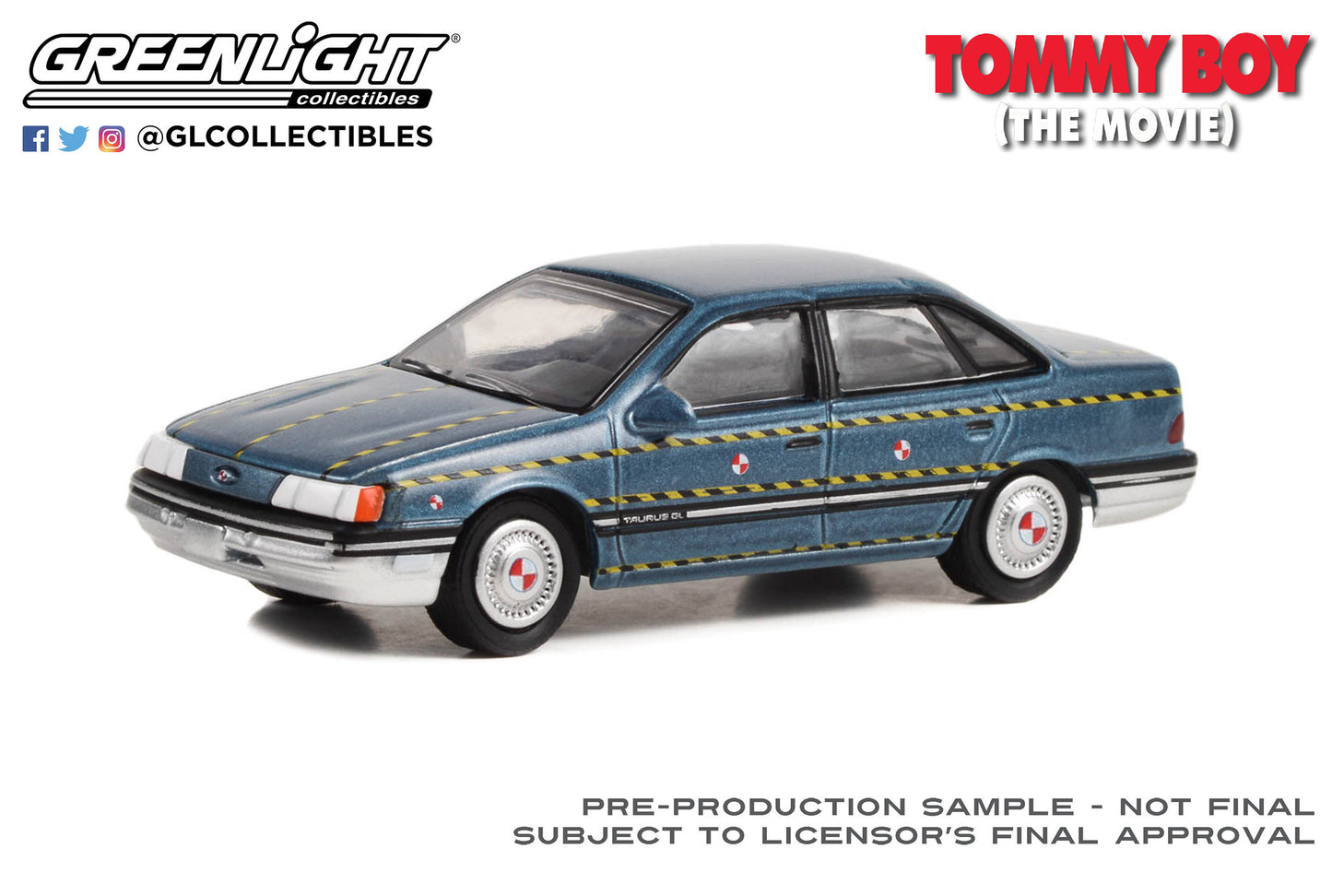Greenlight - 1986 Ford Taurus Zalinsky - Tommy Boy - 44980-A - Hollywood 38 - 1:64