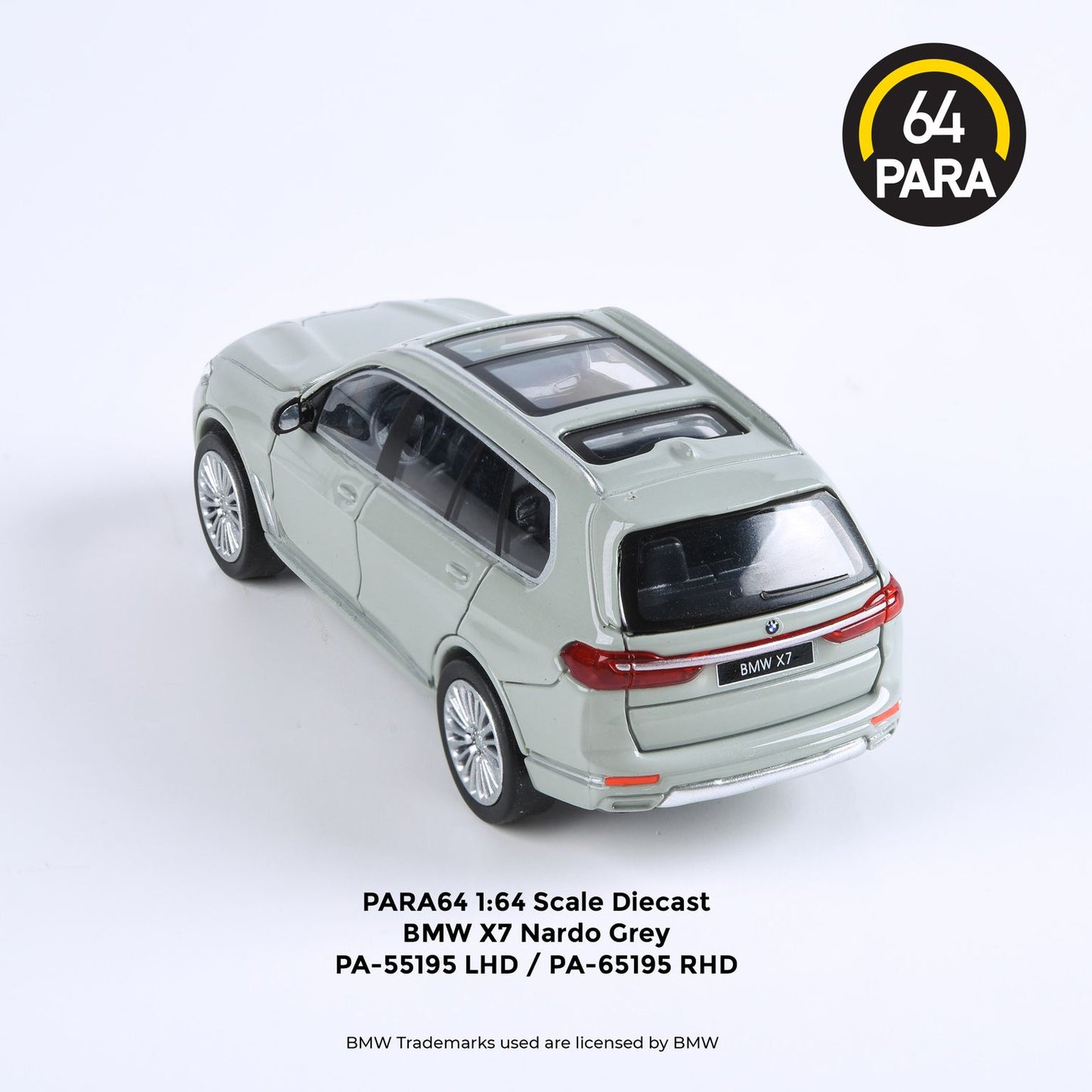 Para64 - BMW X7 nardo grey - PA-55195 (LHD) - 1:64