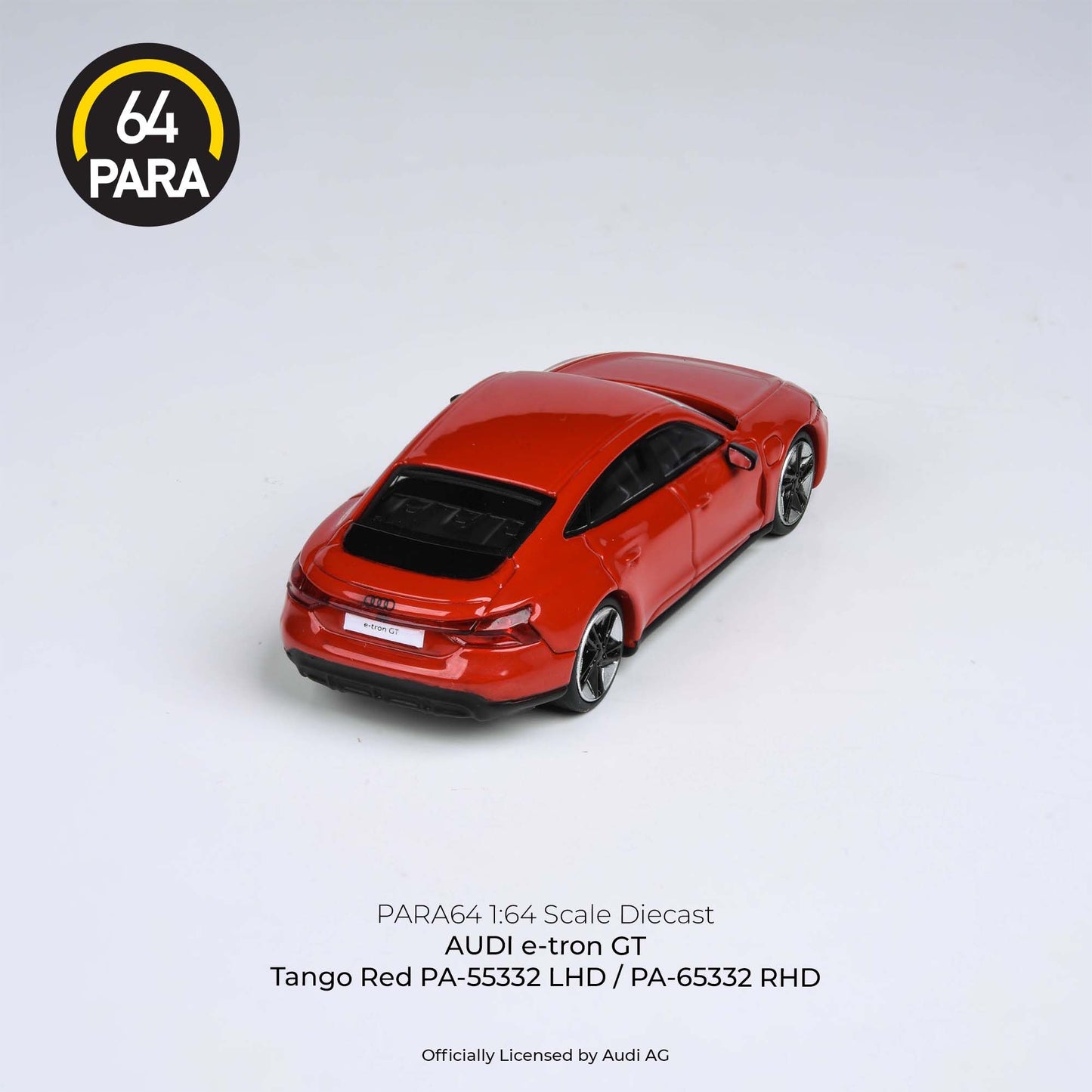 Para64 - Audi E-Tron GT tango red - PA-55332 (LHD) - 1:64