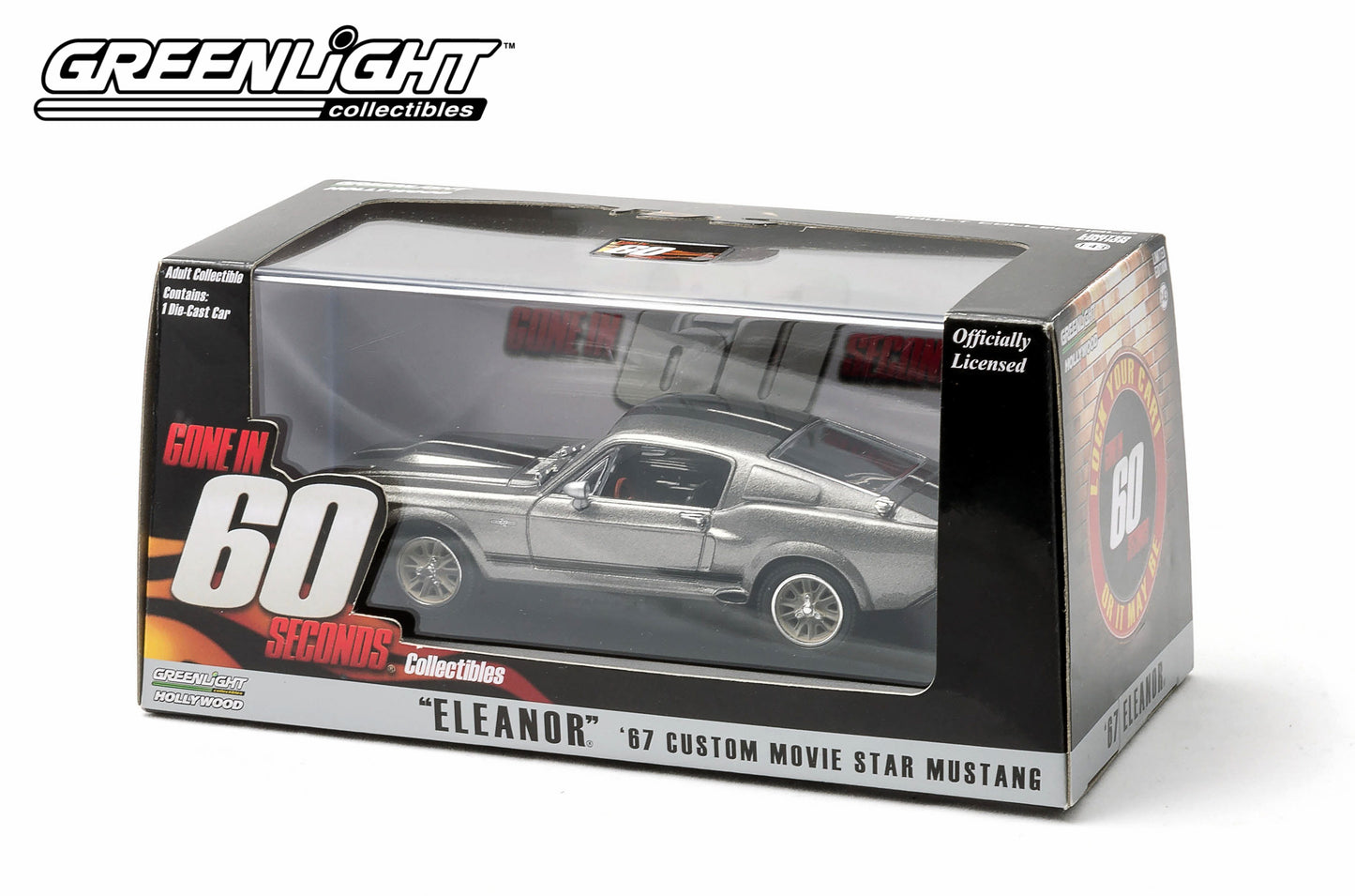 Greenlight - ´67 Mustang - Eleanor - Gone in 60 Seconds - 86411 - 1:43 - Hollywood