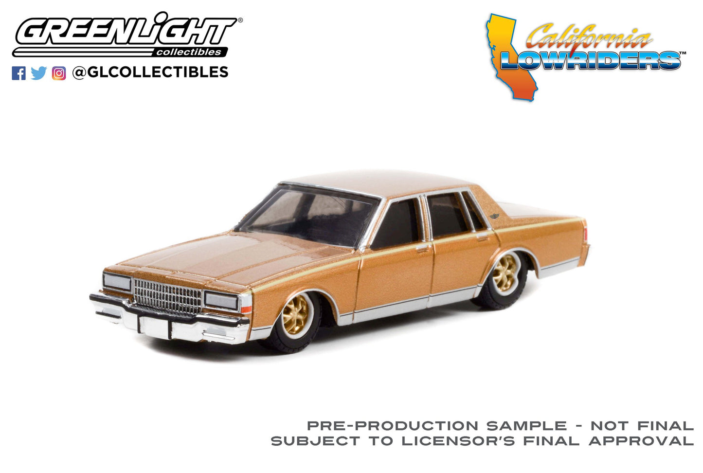 Greenlight - 1985 Chevrolet Caprice - California Lowriders 1 - 63010-C - 1:64
