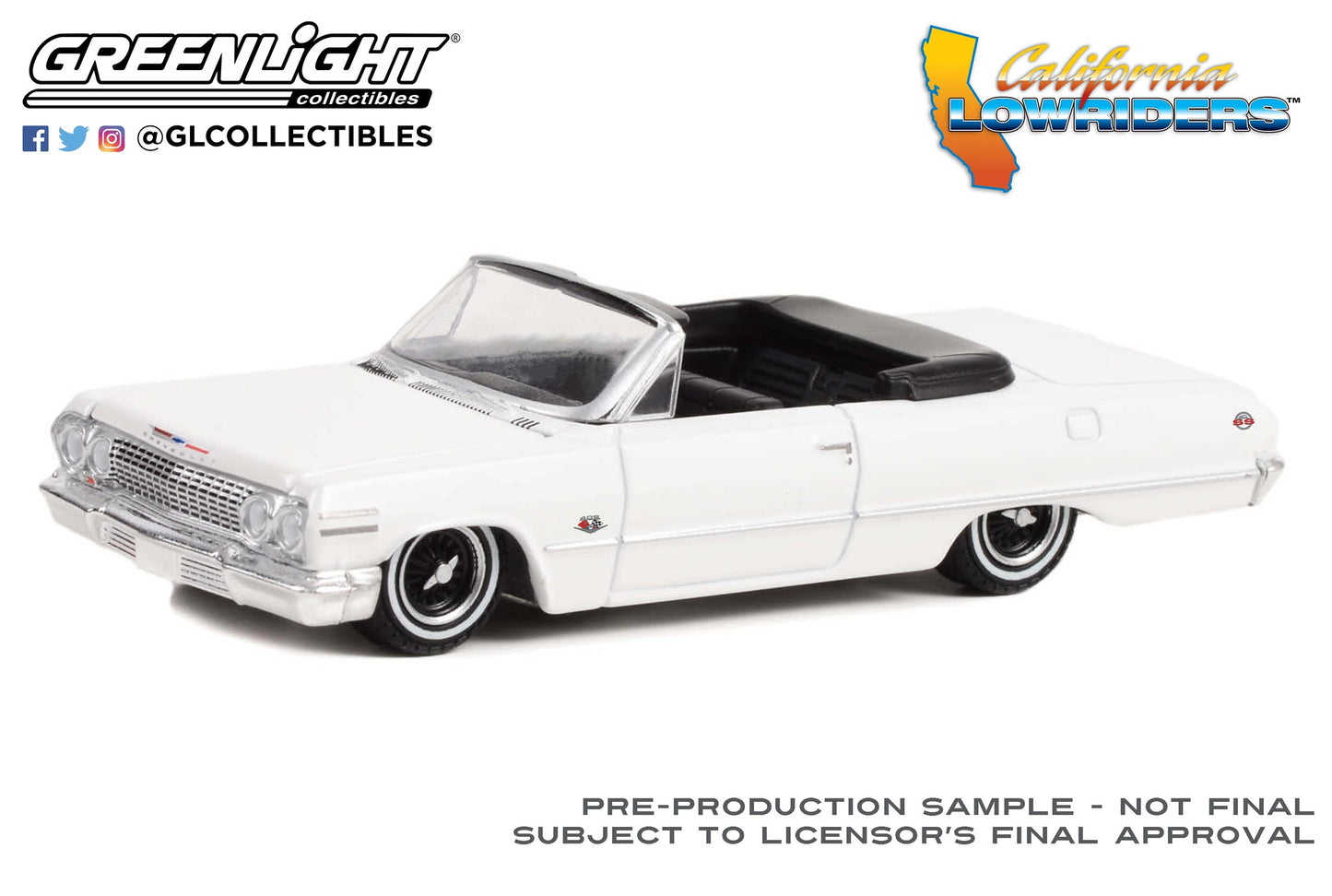 Greenlight - 1964 Chevrolet Impala SS Convertible - California Lowriders 2 - 63030-C