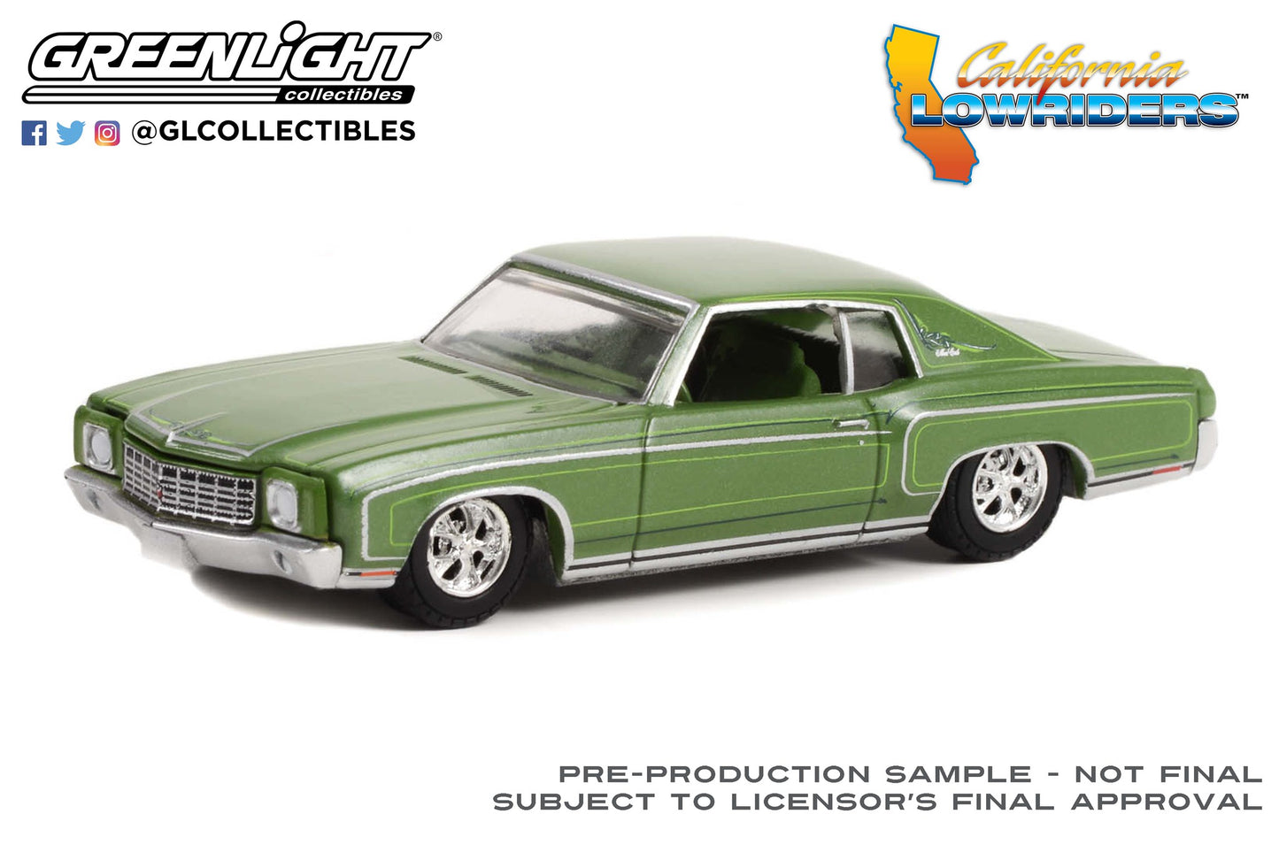 Greenlight - 1970 Chevrolet Monte Carlo - California Lowriders 2 - 63030-D