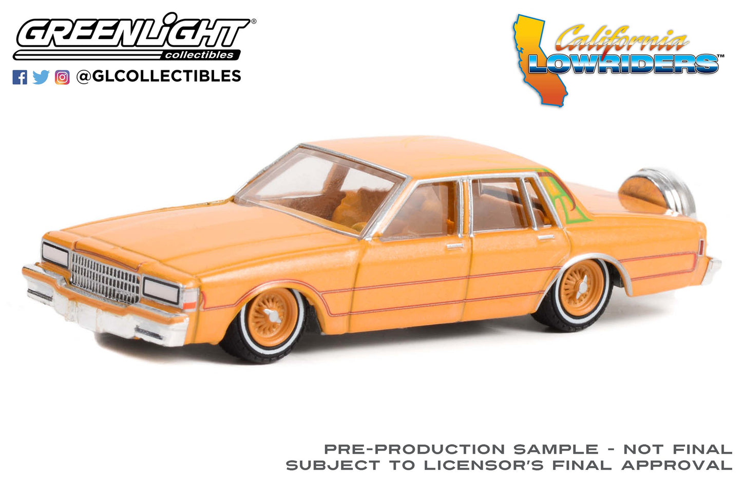 Greenlight - 1990 Chevrolet Caprice Classic - California Lowriders 2 - 63030-F