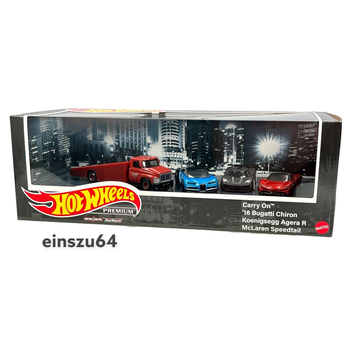 Hot Wheels 2022 - Hyper Cars Diorama - Koenigsegg, McLaren, Bugatti - HCR54 - 1:64