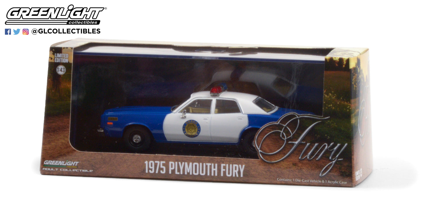 Greenlight - 1975 Plymouth Fury "Osage County Sheriff" - 86602 - 1:43