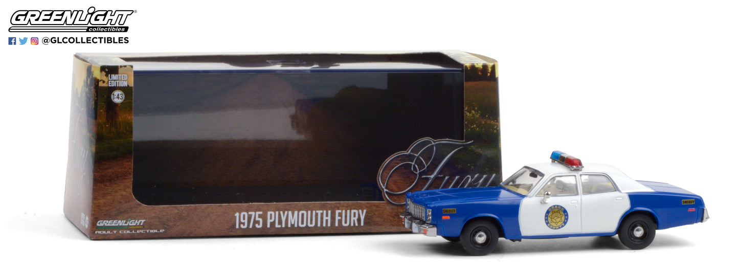Greenlight - 1975 Plymouth Fury "Osage County Sheriff" - 86602 - 1:43
