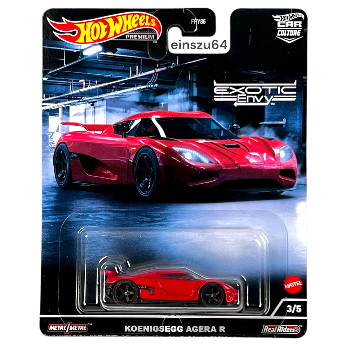 Hot Wheels 2022 - Exotic Envy - Koenigsegg Agera R - HCJ90