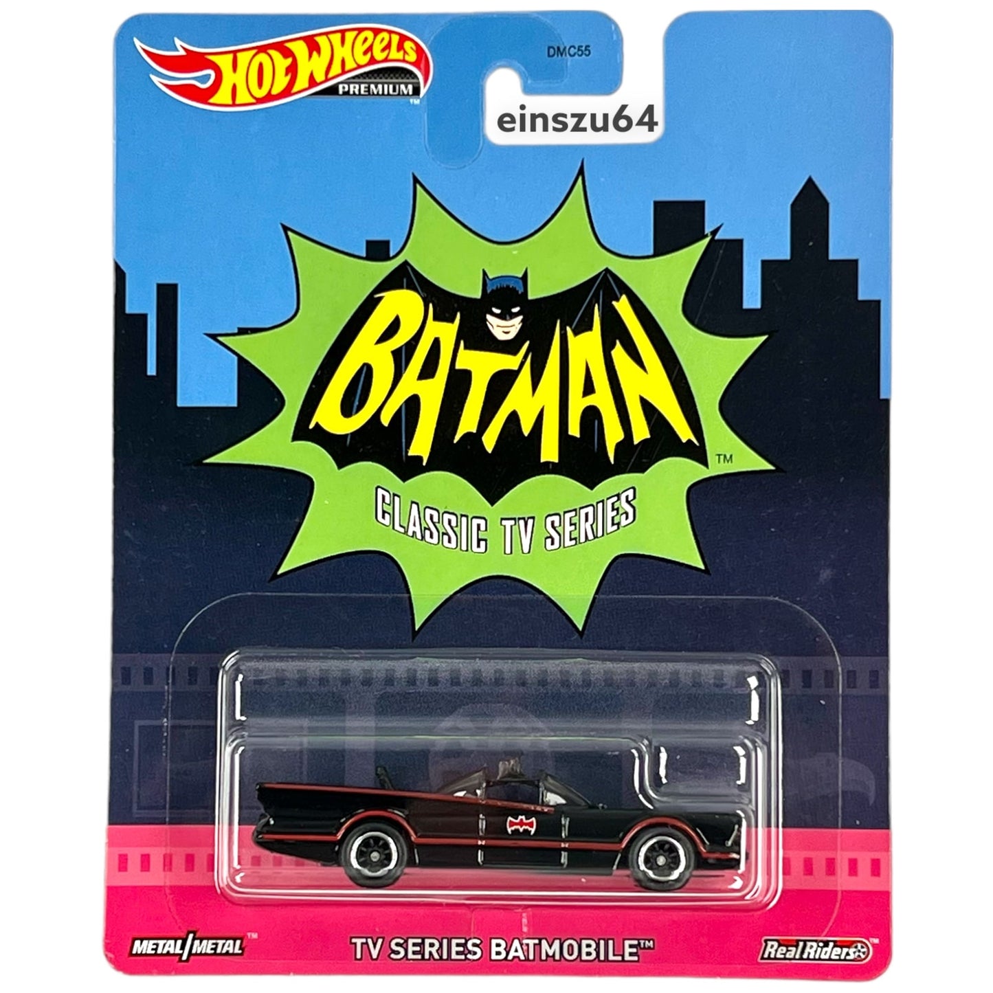 Hot Wheels 2020 - TV Series Batmobile - GJR35 - 1:64 - Retro Entertainment