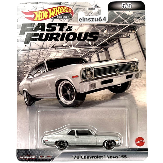 Hot Wheels 2022 - Fast & Furious - 1970 Chevrolet Nova SS - HCP14 - 1:64