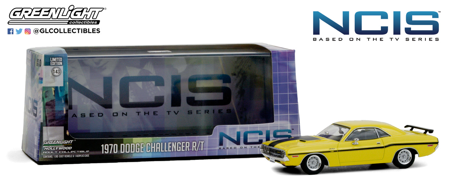 Greenlight - 1970 Dodge Challenger - NCIS - 86579 - 1:43 - Hollywood