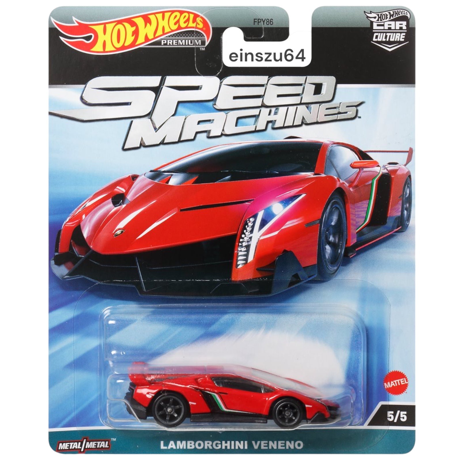 Hot Wheels 2023 - Speed Machines - Lamborghini Veneno - HKC41 - 1 
