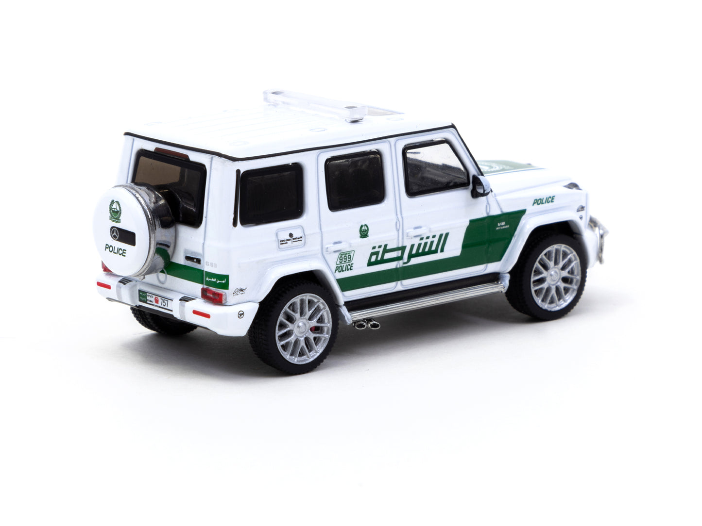 Tarmac Works - Mercedes Benz AMG G63 *Dubai Police* - 1:64 - T64-040-DU
