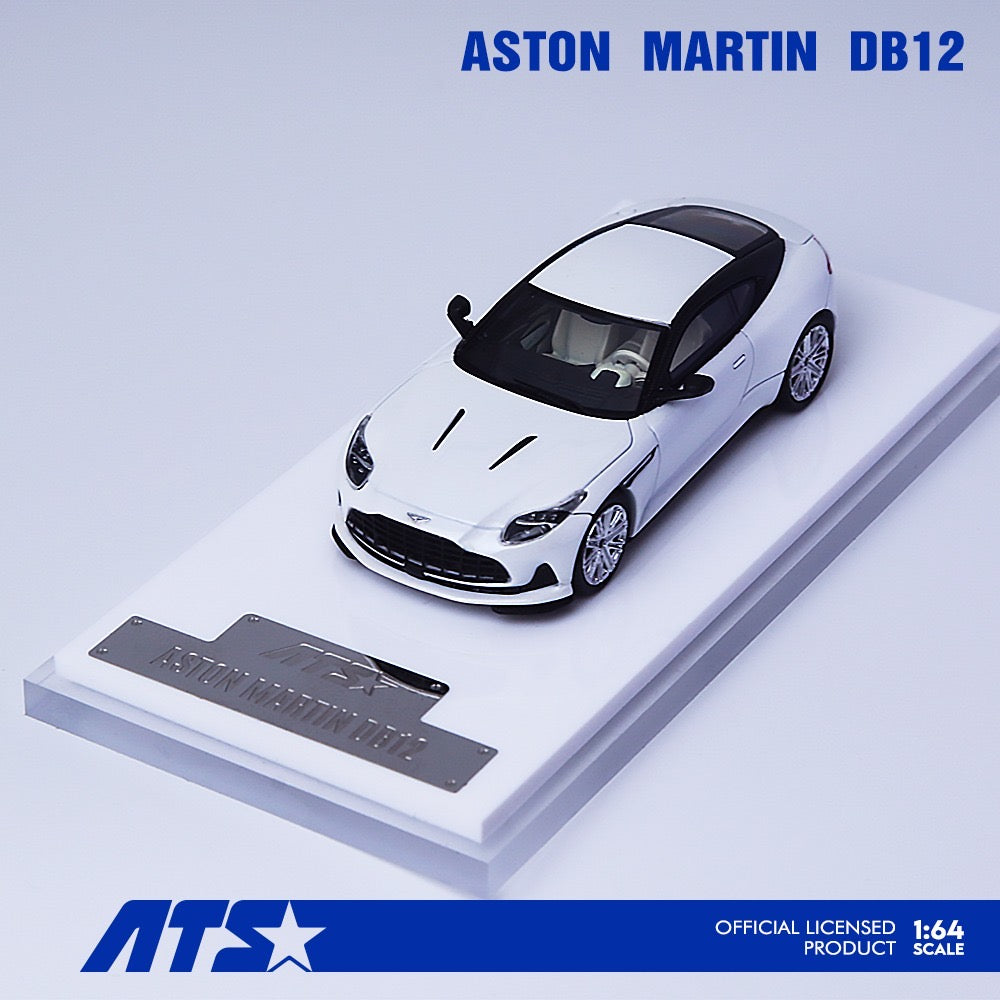 Pre-Order bis 06.03.2026 - ATS Model - Aston Martin DB12 - Pearl White - ATS881301