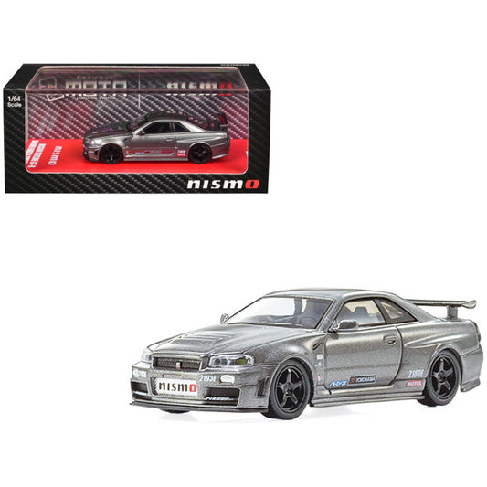 Kyosho - Nissan Skyline (BNR34) GT-R NISMO CRS Version (MOTN LED Base Compatible) - 07130LGR