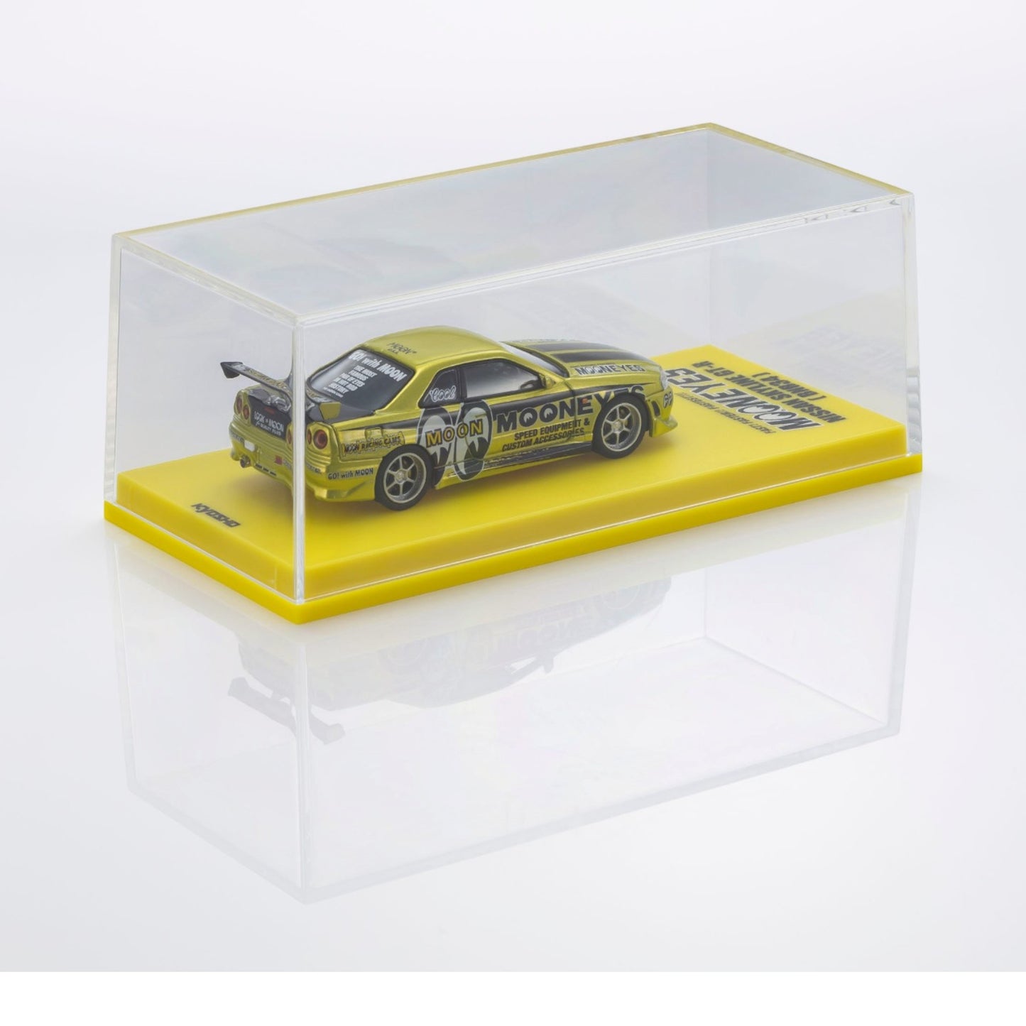 Kyosho - Pre-Order - NISSAN SKYLINE GT-R (R34) MOONEYES 1 WITH LED 2026 - 07134LM1