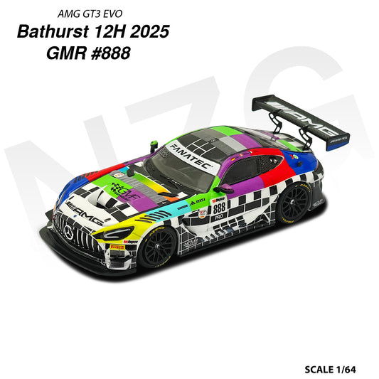 KiloWorks - Pre-Order - AMG GT3 EVO Team GMR Bathurst 12H #888 2025 - 114600001