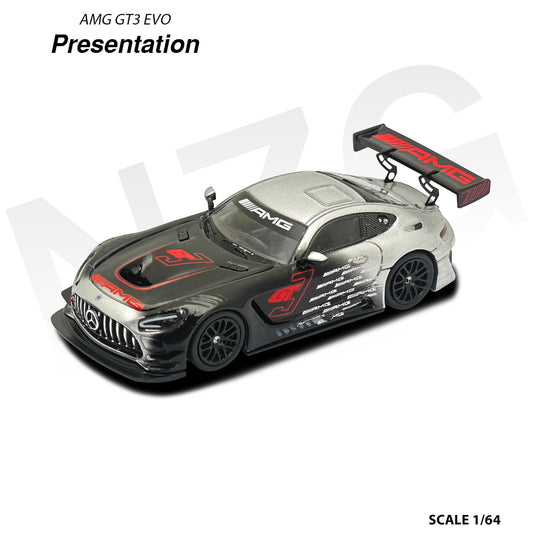 KiloWorks - Pre-Order - AMG GT3 EVO Presentation, black - 114600005