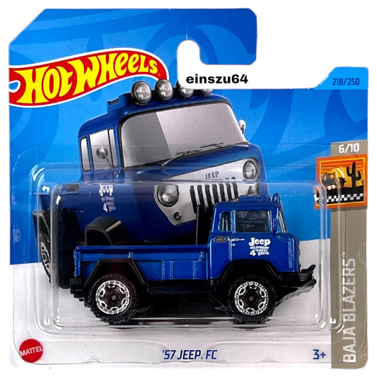 Hot Wheels 2023 - ´57 Jeep FC - Baja Blazers 6/10 - HKG72 - 218/250
