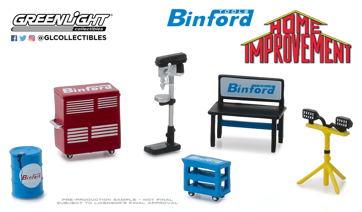 Greenlight - Shop Tools "Home improvement" - Tool Time Binford - 13175 - 1:64