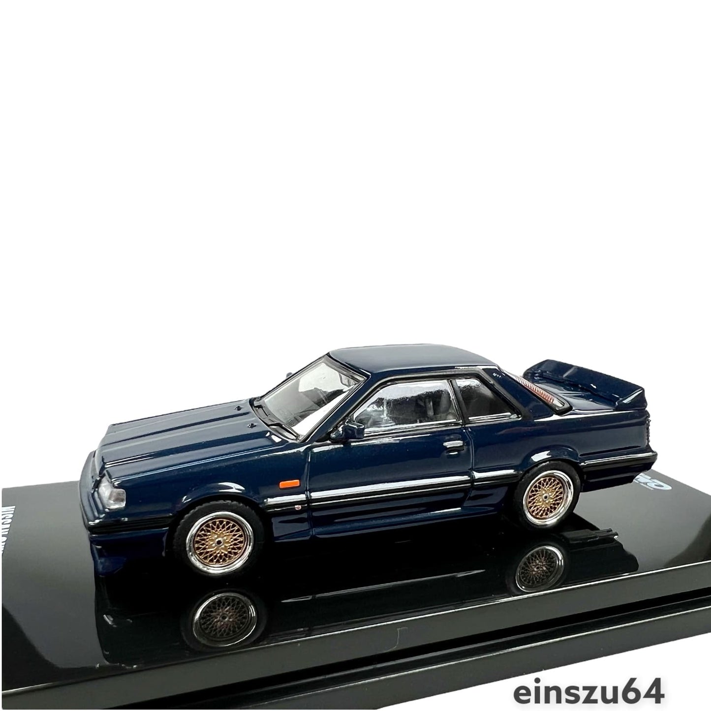INNO64 - 1987 Nissan Skyline GTS-R R31, dark blue - 1:64 - IN64-R31-DB