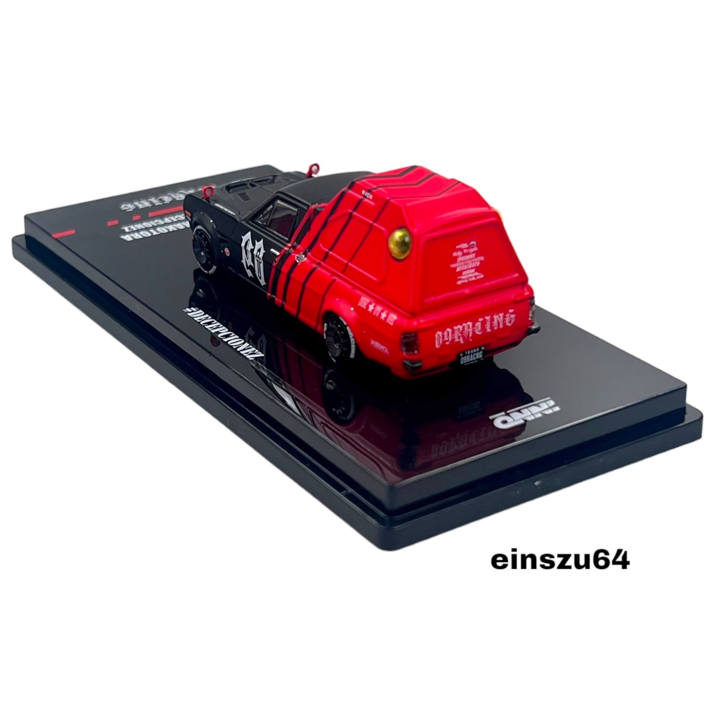 INNO64 - Nissan Sunny Hakotora *09 Racing* Decepcionez - IN64-HKT09-RAD - 1:64