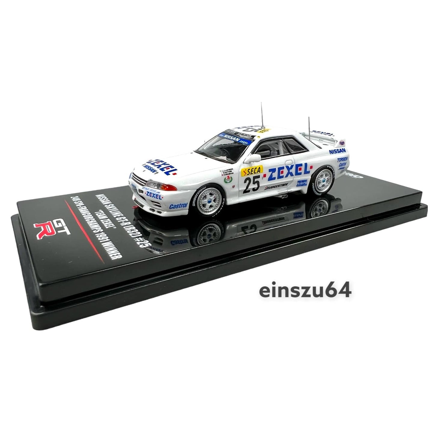 INNO64 1991 Nissan Skyline GT-R R32 #25 *Zexel* 24 hours of Spa - IN64-R32-ZEX91